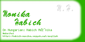 monika habich business card